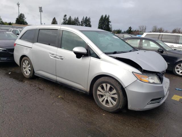 5FNRL5H46EB133017 - 2014 HONDA ODYSSEY EX SILVER photo 4