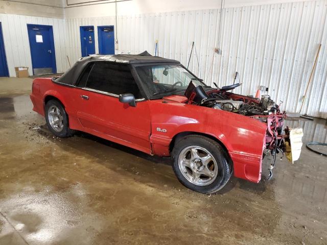 1FABP45E5KF115215 - 1989 FORD MUSTANG GT RED photo 4