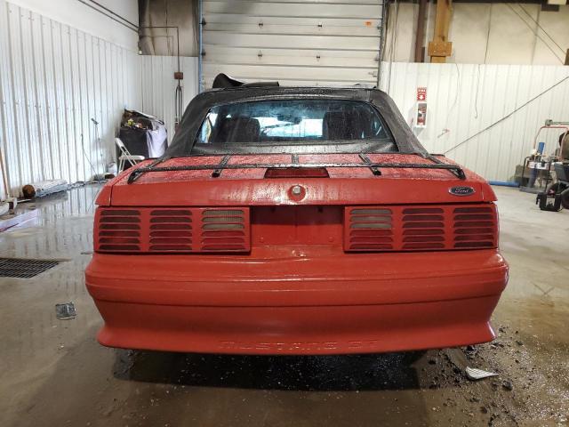 1FABP45E5KF115215 - 1989 FORD MUSTANG GT RED photo 6