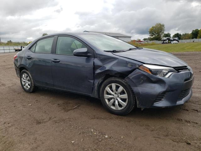 5YFBURHE8GP500621 - 2016 TOYOTA COROLLA L BLUE photo 4