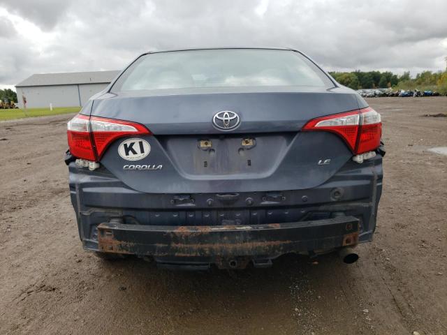 5YFBURHE8GP500621 - 2016 TOYOTA COROLLA L BLUE photo 6