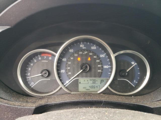 5YFBURHE8GP500621 - 2016 TOYOTA COROLLA L BLUE photo 9