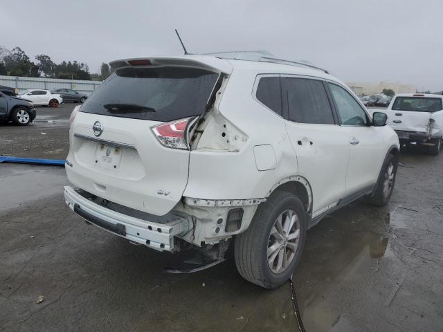 KNMAT2MT7FP551294 - 2015 NISSAN ROGUE S WHITE photo 3