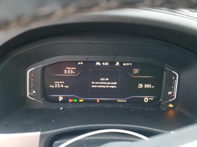 1V2KC2CA1NC214676 - 2022 VOLKSWAGEN ATLAS CROS SE GRAY photo 9