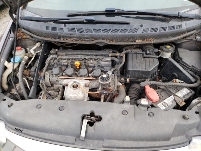 2HGFA1F58BH513075 - 2011 HONDA CIVIC LX GRAY photo 11