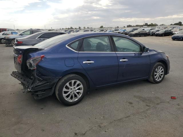 3N1AB7AP8JL620038 - 2018 NISSAN SENTRA S BLUE photo 3
