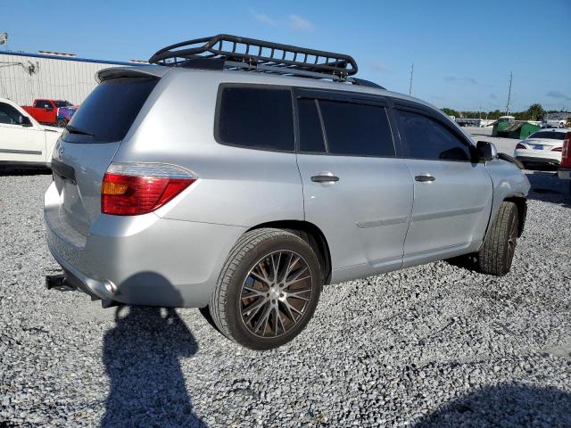 5TDZK3EHXAS003469 - 2010 TOYOTA HIGHLANDER SILVER photo 3