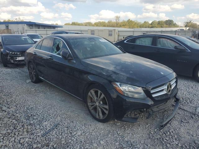 WDDWF4JB1GR149870 - 2016 MERCEDES-BENZ C 300 BLACK photo 4