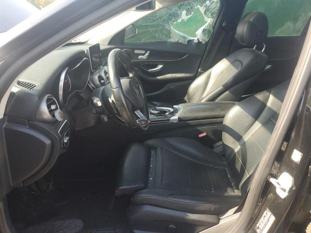 WDDWF4JB1GR149870 - 2016 MERCEDES-BENZ C 300 BLACK photo 7