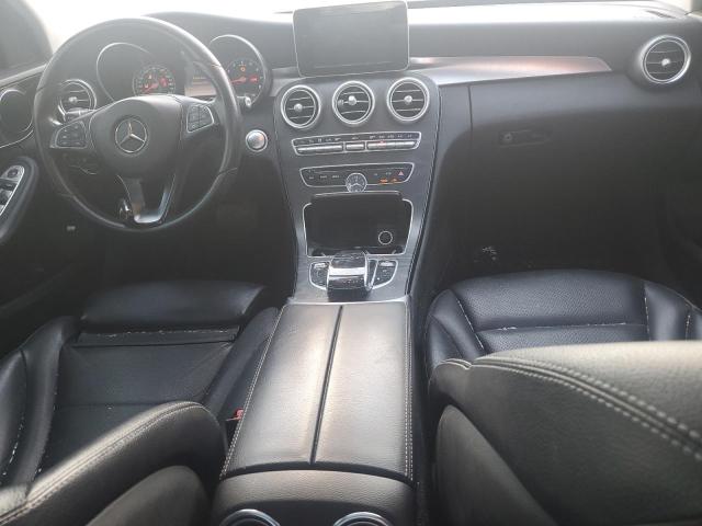 WDDWF4JB1GR149870 - 2016 MERCEDES-BENZ C 300 BLACK photo 8
