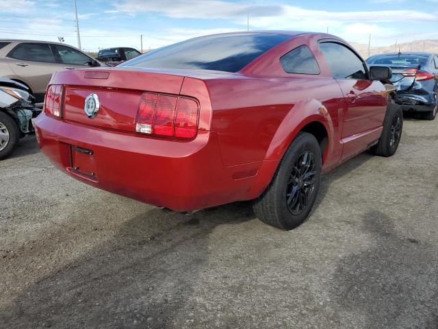 1ZVHT80N085209268 - 2008 FORD MUSTANG RED photo 3