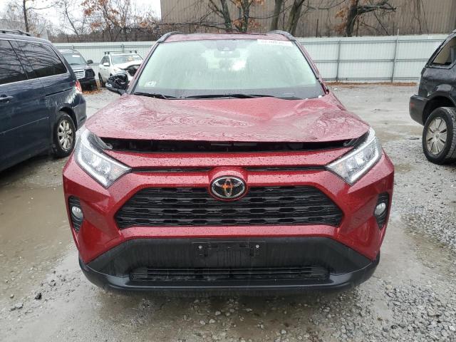 JTMP1RFV2KD026680 - 2019 TOYOTA RAV4 XLE RED photo 5