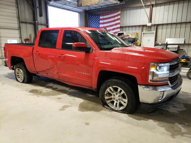 3GCUKREC7JG417101 - 2018 CHEVROLET SILVERADO K1500 LT RED photo 4