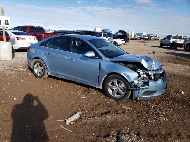 1G1PF5SC0C7247962 - 2012 CHEVROLET CRUZE LT BLUE photo 4