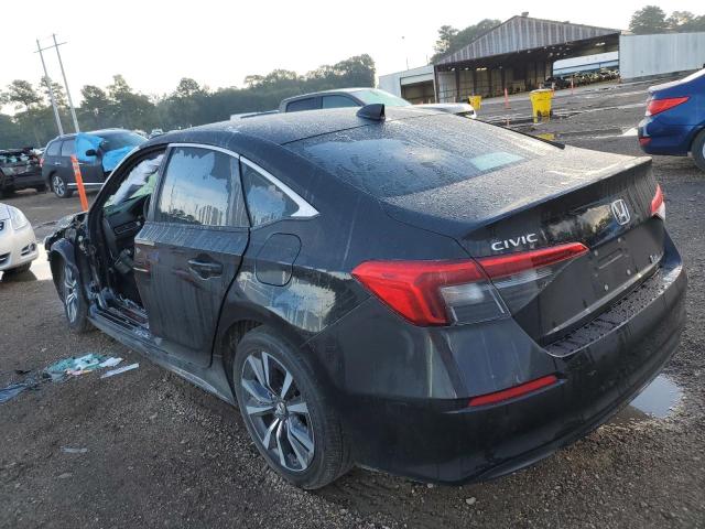 2HGFE1F73RH327704 - 2024 HONDA CIVIC EX BLACK photo 2