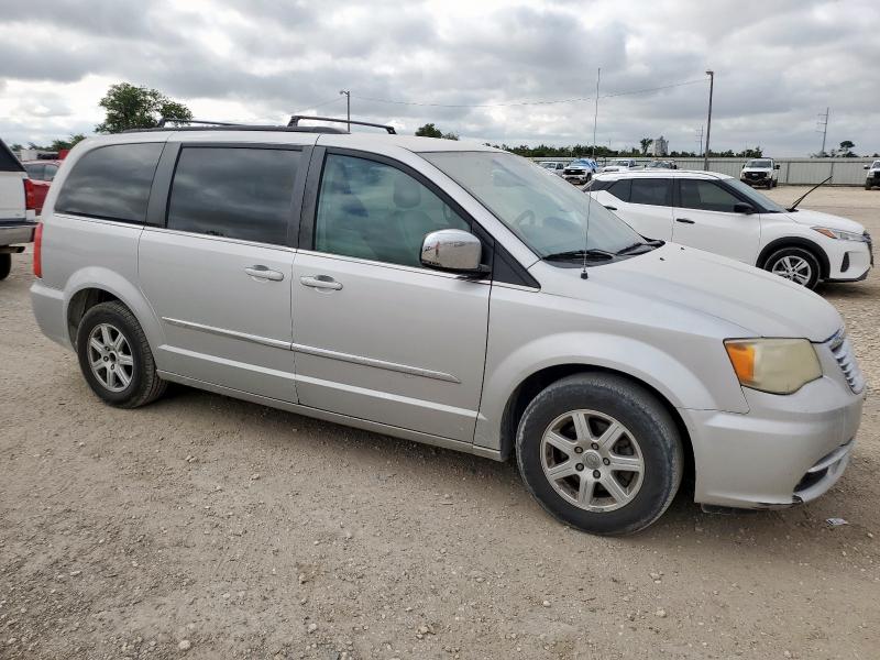 2C4RC1CG0CR156420 - 2012 CHRYSLER TOWN & COU TOURING L SILVER photo 4