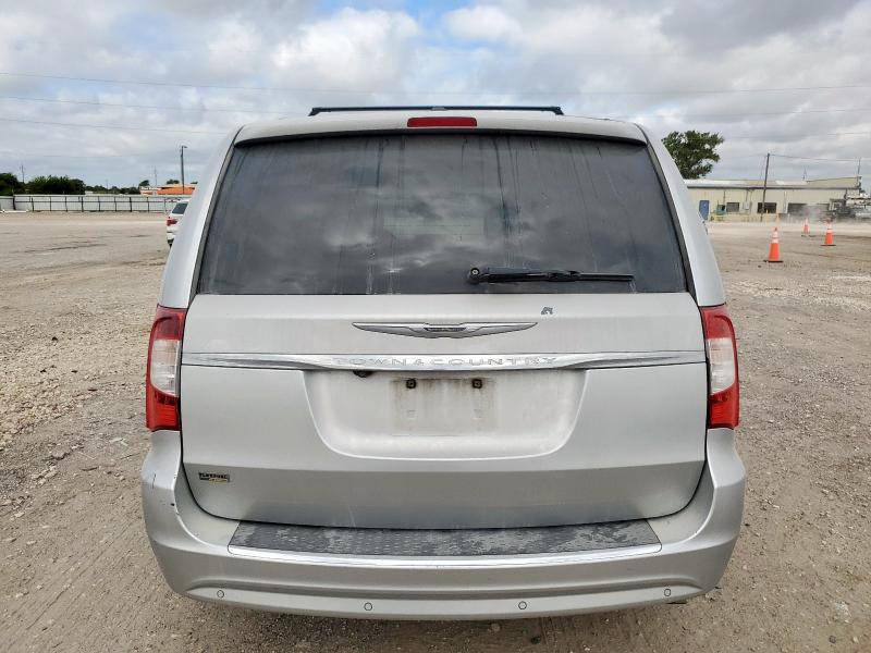 2C4RC1CG0CR156420 - 2012 CHRYSLER TOWN & COU TOURING L SILVER photo 6