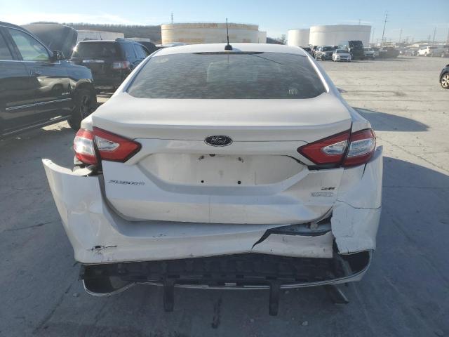 3FA6P0HR2DR138255 - 2013 FORD FUSION SE WHITE photo 6