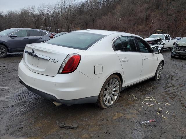 1LNHL9FT5AG607984 - 2010 LINCOLN MKS WHITE photo 3