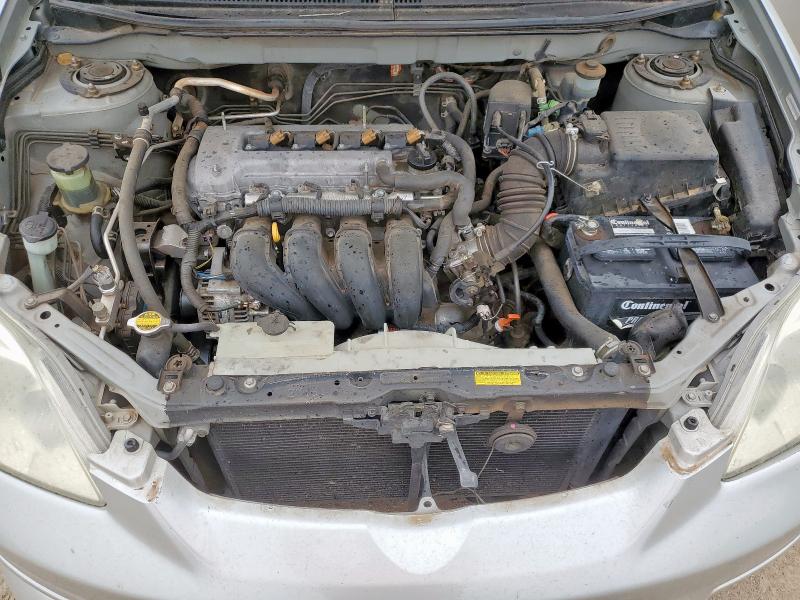 2T1KR32E83C051913 - 2003 TOYOTA COROLLA MA XR SILVER photo 11