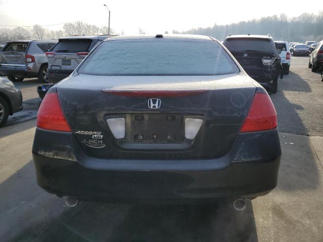 1HGCM66567A061463 - 2007 HONDA ACCORD EX BLACK photo 6