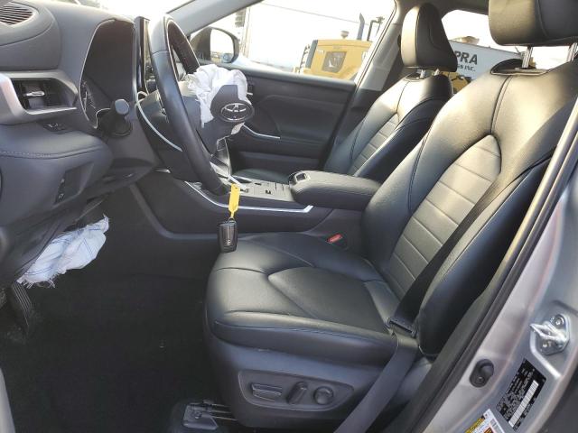 5TDHZRAH7NS093024 - 2022 TOYOTA HIGHLANDER XLE SILVER photo 7