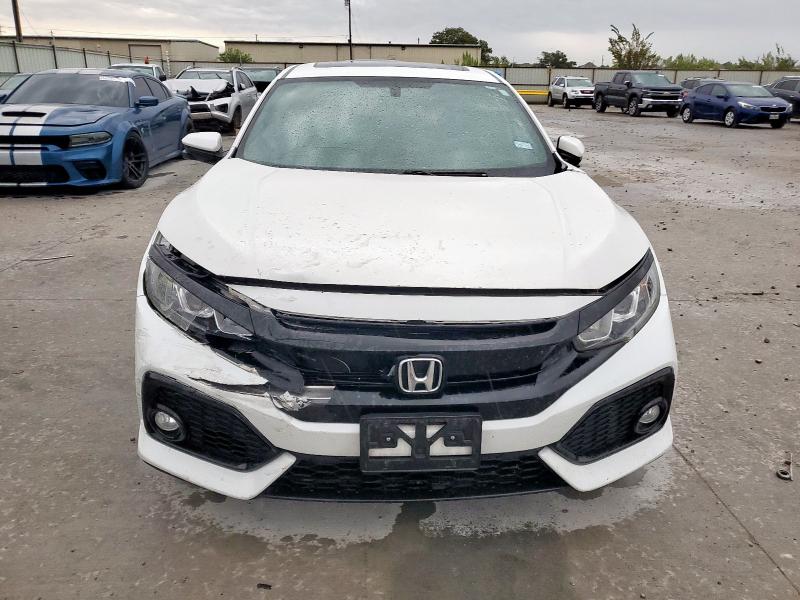 SHHFK7H59JU240260 - 2018 HONDA CIVIC EX თეთრი ფოტო 5
