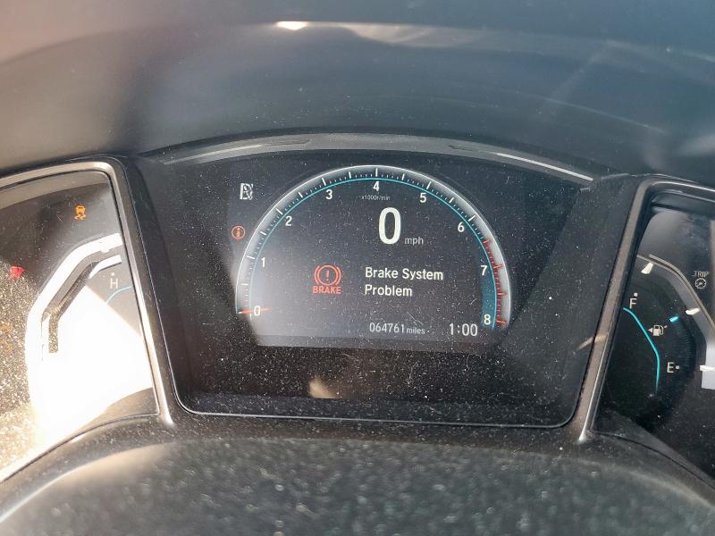 SHHFK7H59JU240260 - 2018 HONDA CIVIC EX თეთრი ფოტო 9