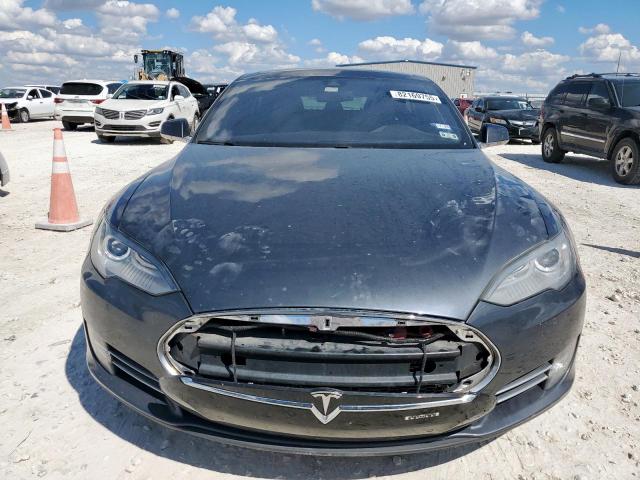 5YJSA1H15EFP63388 - 2014 TESLA MODEL S Grau Foto 5