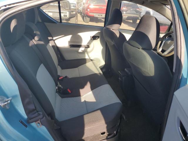 JTDKDTB35E1061898 - 2014 TOYOTA PRIUS C BLUE photo 10