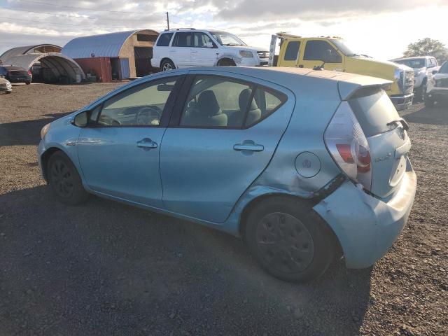 JTDKDTB35E1061898 - 2014 TOYOTA PRIUS C BLUE photo 2