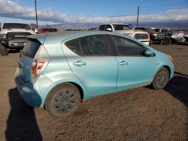 JTDKDTB35E1061898 - 2014 TOYOTA PRIUS C BLUE photo 3