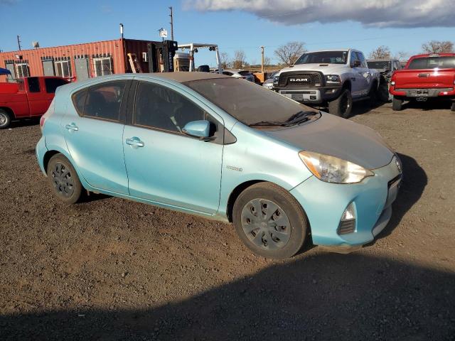 JTDKDTB35E1061898 - 2014 TOYOTA PRIUS C BLUE photo 4