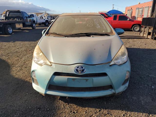 JTDKDTB35E1061898 - 2014 TOYOTA PRIUS C BLUE photo 5