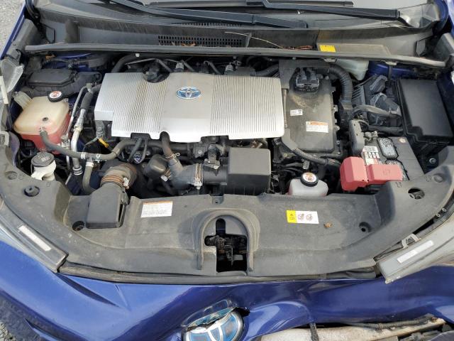 JTDKARFU1H3528287 - 2017 TOYOTA PRIUS ლურჯი ფოტო 12