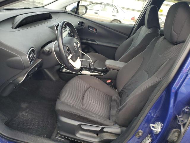 JTDKARFU1H3528287 - 2017 TOYOTA PRIUS ლურჯი ფოტო 7