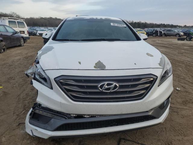 5NPE34AB2FH049958 - 2015 HYUNDAI SONATA SPORT WHITE photo 5