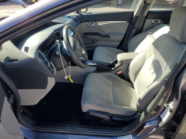 19XFB4F28FE200399 - 2015 HONDA CIVIC HYBRID GRAY photo 7