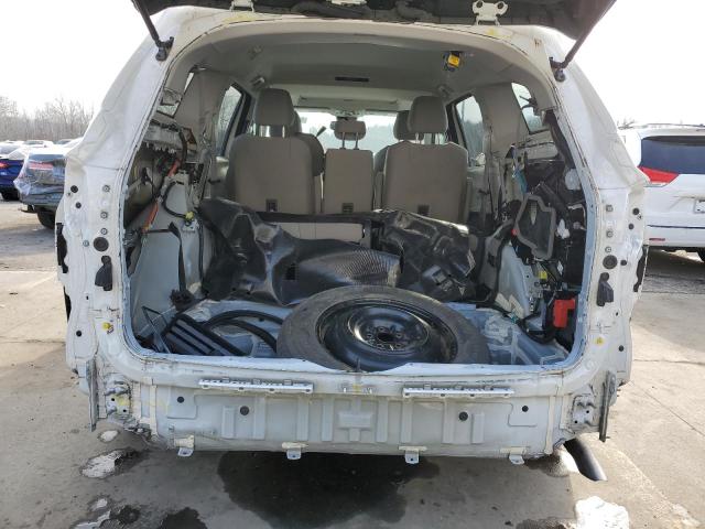 5TDBSKFC0MS021160 - 2021 TOYOTA SIENNA LE WHITE photo 6