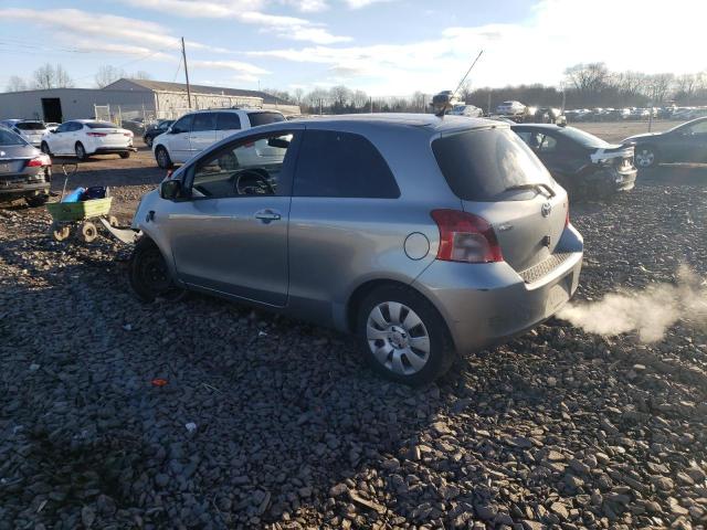 JTDJT923675033881 - 2007 TOYOTA YARIS SILVER photo 2