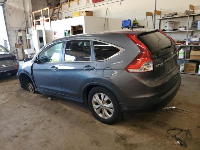 5J6RM4H53DL051476 - 2013 HONDA CR-V EX GRAY photo 2