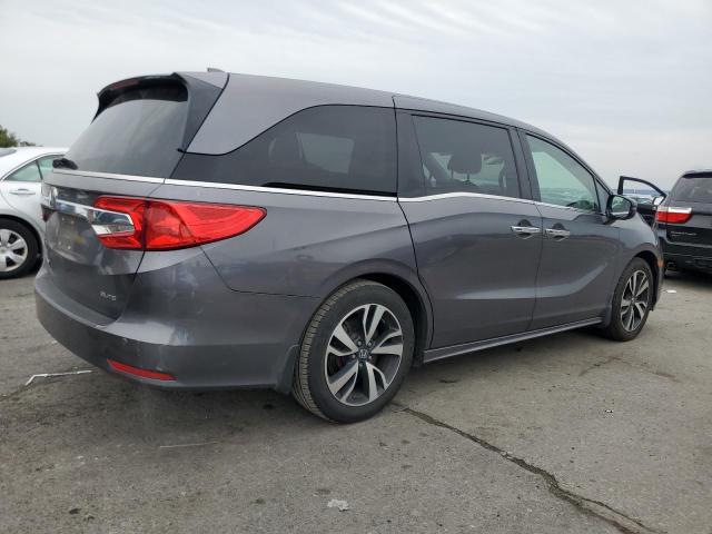 5FNRL6H99JB098498 - 2018 HONDA ODYSSEY ELITE GRAY photo 3