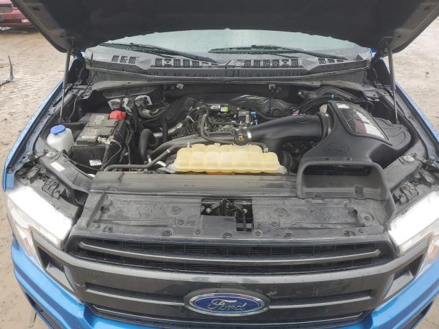 1FTEW1EPXLFA47702 - 2020 FORD F150 SUPERCREW BLUE photo 11