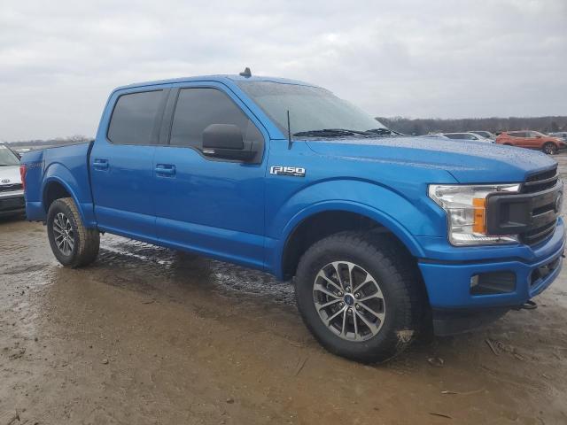 1FTEW1EPXLFA47702 - 2020 FORD F150 SUPERCREW BLUE photo 4