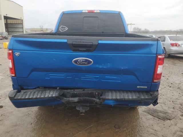 1FTEW1EPXLFA47702 - 2020 FORD F150 SUPERCREW BLUE photo 6