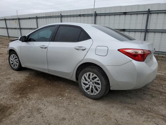 5YFBURHE5HP650736 - 2017 TOYOTA COROLLA L SILVER photo 2