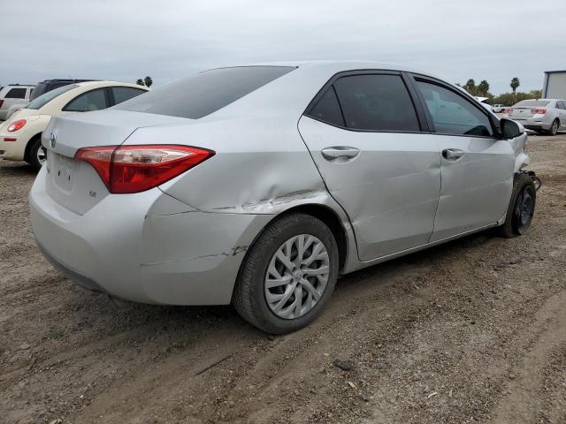 5YFBURHE5HP650736 - 2017 TOYOTA COROLLA L SILVER photo 3