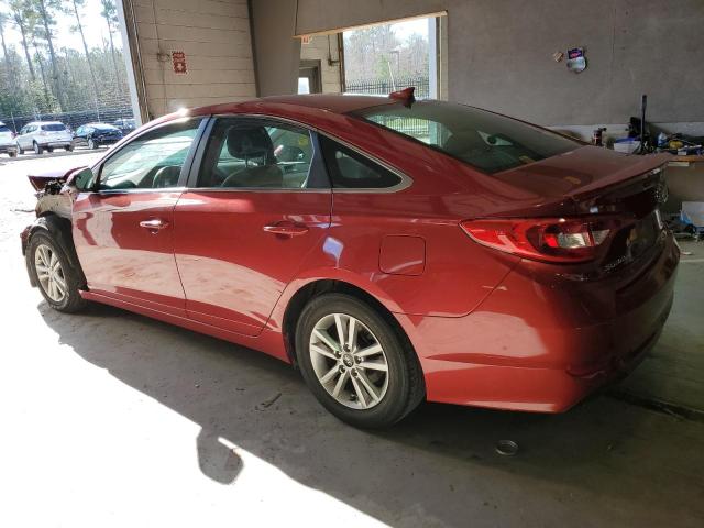 5NPE24AF7HH566326 - 2017 HYUNDAI SONATA SE RED photo 2