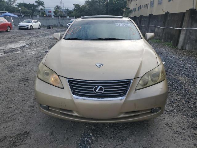 JTHBJ46G682163963 - 2008 LEXUS ES 350 GOLD photo 5