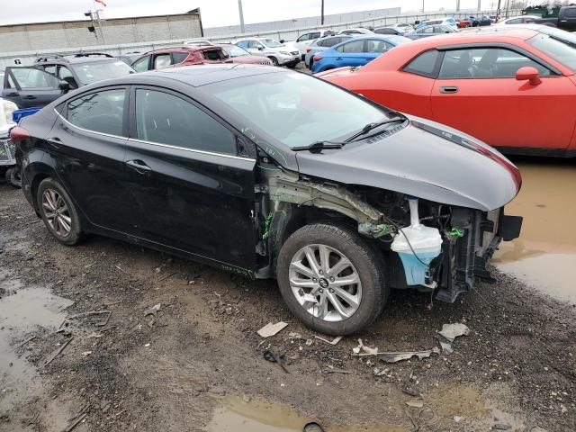 5NPDH4AE8FH617850 - 2015 HYUNDAI ELANTRA SE BLACK photo 4